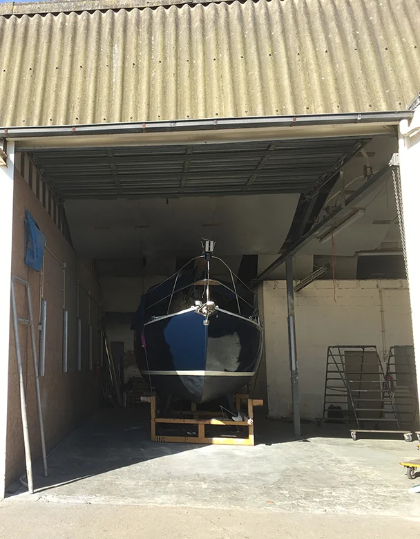 Werk zelf op de werf